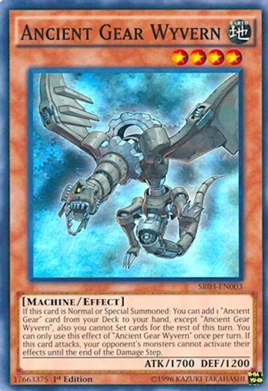Ancient Gear Wyvern SR03-EN003
