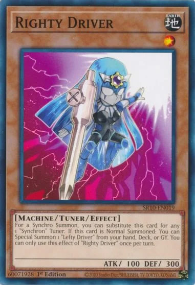 Righty Driver SR10-EN019