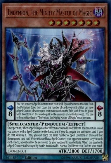 Endymion, the Mighty Master of Magic SR08-EN001