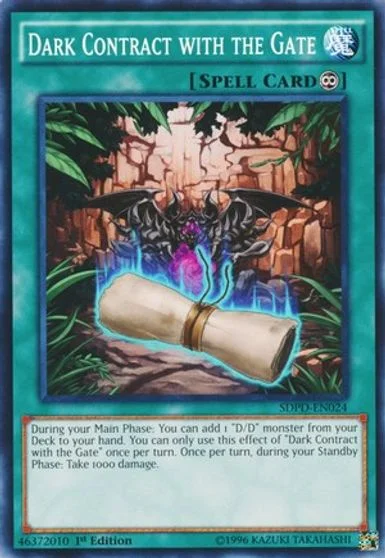 Dark Contract with the Gate SDPD-EN024