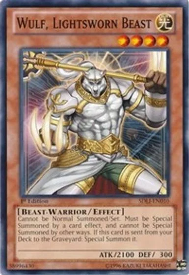 Wulf, Lightsworn Beast SDLI-EN010