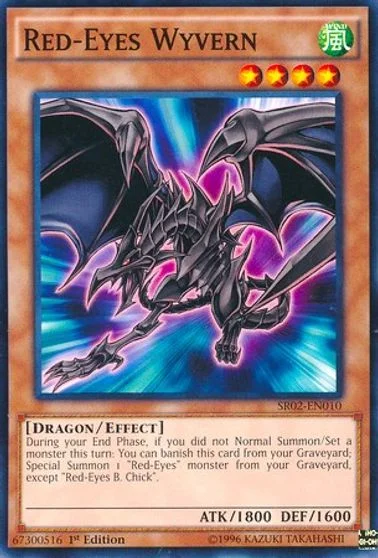 Red-Eyes Wyvern SR02-EN010
