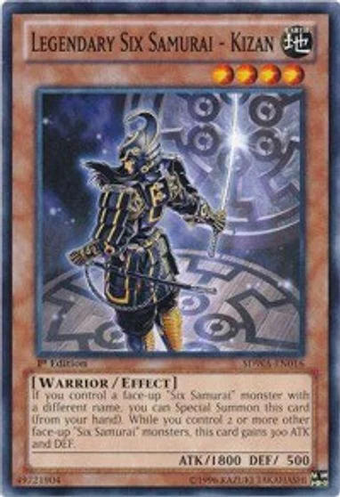 Legendary Six Samurai - Kizan SDWA-EN016
