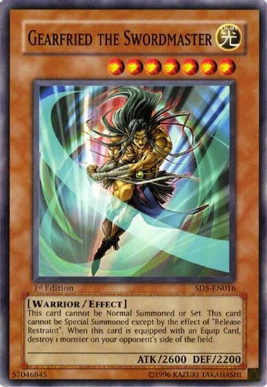 Gearfried the Swordmaster SD5-EN016