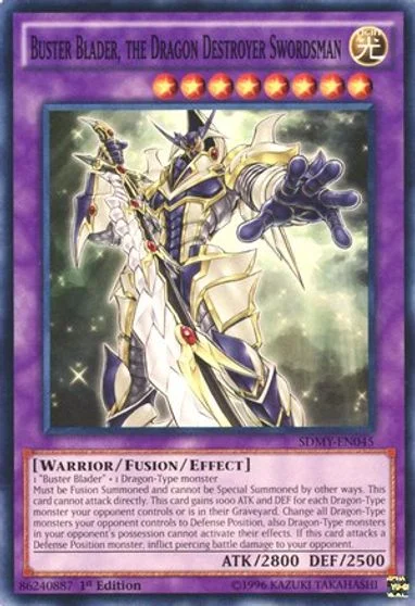 Buster Blader, the Dragon Destroyer Swordsman SDMY-EN045