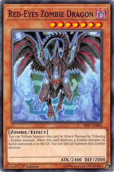 Red-Eyes Zombie Dragon SR07-EN005
