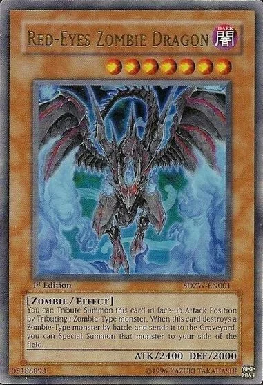 Red-Eyes Zombie Dragon SDZW-EN001
