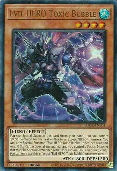 Evil HERO Toxic Bubble SUDA-EN001