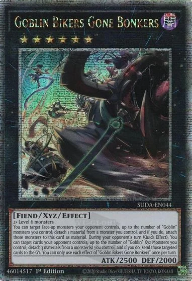 Goblin Bikers Gone Bonkers [Quarter Century Secret Rare] SUDA-EN044