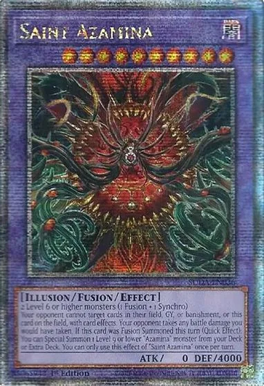 Saint Azamina [Quarter Century Secret Rare] SUDA-EN036