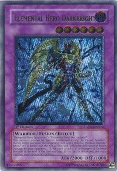 Elemental Hero Darkbright [1st Edition] TAEV-EN042