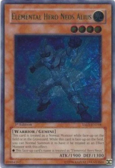 Elemental Hero Neos Alius [1st Edition] TAEV-EN018