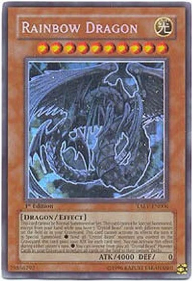 Rainbow Dragon [Ghost Rare 1st Edition] TAEV-EN006