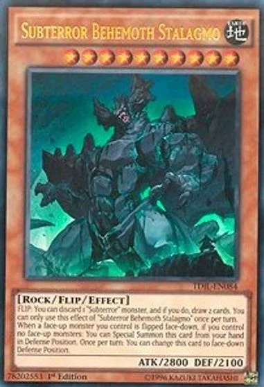 Subterror Behemoth Stalagmo [1st Edition] TDIL-EN084