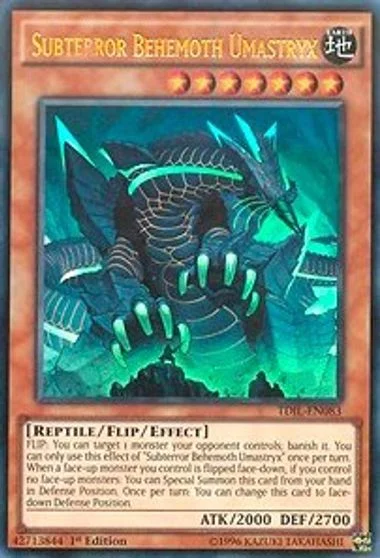 Subterror Behemoth Umastryx [1st Edition] TDIL-EN083