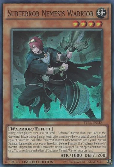 Subterror Nemesis Warrior TDIL-ENSE3
