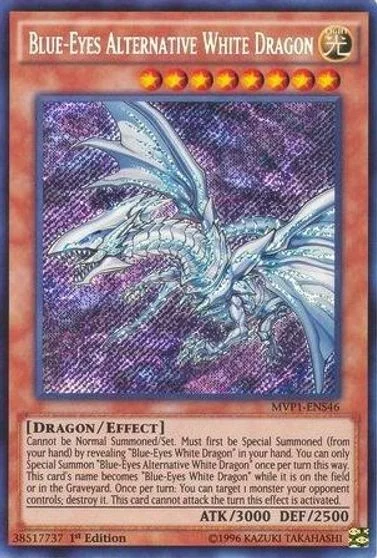 Blue-Eyes Alternative White Dragon MVP1-ENS46