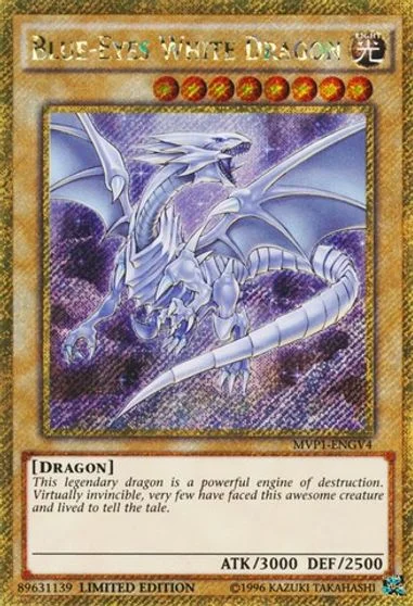 Blue-Eyes White Dragon MVP1-ENGV4