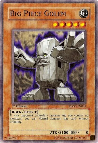 Big Piece Golem [1st Edition] TDGS-EN008
