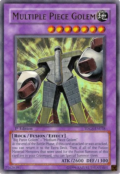 Multiple Piece Golem [1st Edition] TDGS-EN038