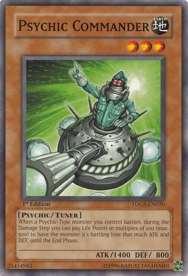 Psychic Commander [1st Edition] TDGS-EN020