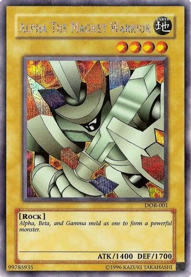 Alpha The Magnet Warrior DOR-001