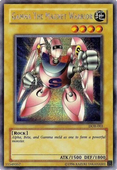 Gamma The Magnet Warrior DOR-003