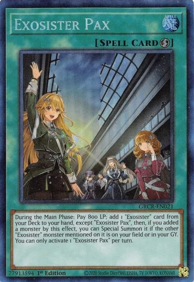 Exosister Pax [Collector's Rare] GRCR-EN021