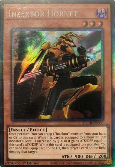 Inzektor Hornet [Collector's Rare] GRCR-EN038