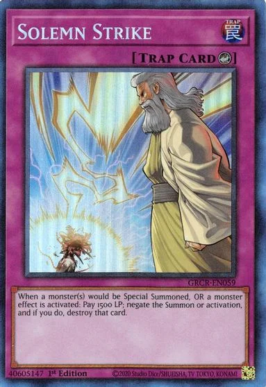 Solemn Strike [Collector's Rare] GRCR-EN059