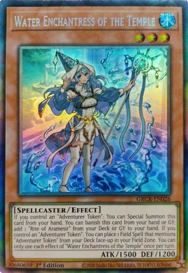 Water Enchantress of the Temple [Collector's Rare] GRCR-EN026
