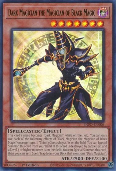 Dark Magician the Magician of Black Magic INFO-EN006
