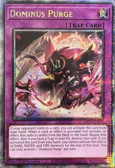 Dominus Purge [Quarter Century Secret Rare] INFO-EN078