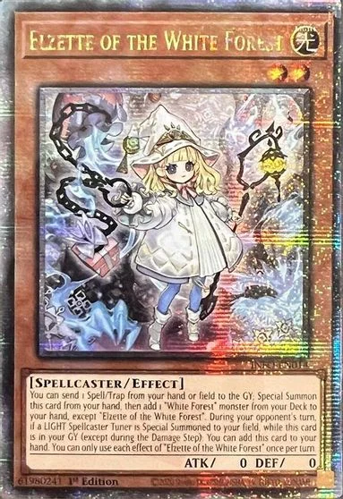 Elzette of the White Forest [Quarter Century Secret Rare] INFO-EN014