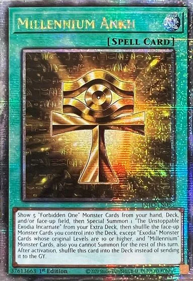 Millennium Ankh [Quarter Century Secret Rare] INFO-EN053