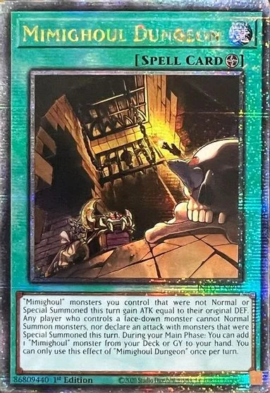 Mimighoul Dungeon [Quarter Century Secret Rare] INFO-EN094