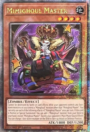 Mimighoul Master [Quarter Century Secret Rare] INFO-EN090