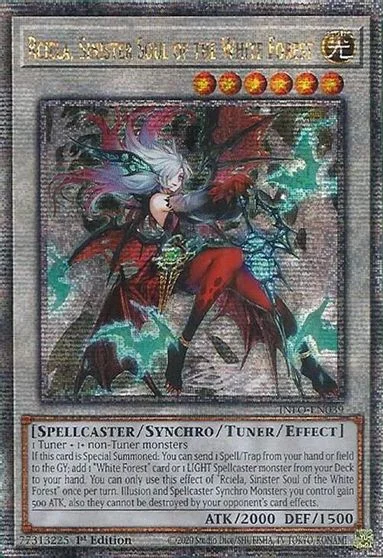 Rciela, Sinister Soul of the White Forest [Quarter Century Secret Rare] INFO-EN039