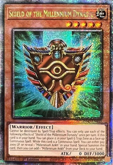 Shield of the Millennium Dynasty [Quarter Century Secret Rare] INFO-EN003