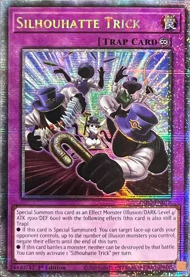 Silhouhatte Trick [Quarter Century Secret Rare] INFO-EN079