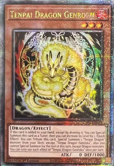 Tenpai Dragon Genroku [Quarter Century Secret Rare] INFO-EN019