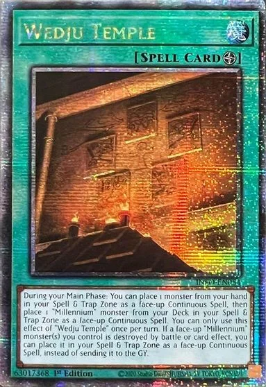 Wedju Temple [Quarter Century Secret Rare] INFO-EN054