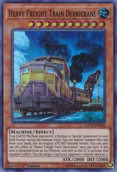 Heavy Freight Train Derricrane INCH-EN046