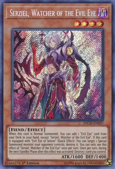 Serziel, Watcher of the Evil Eye INCH-EN027