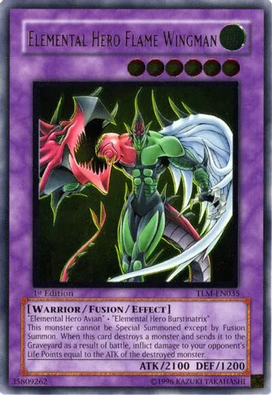 Elemental Hero Flame Wingman [1st Edition] TLM-EN035