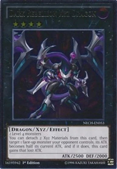 Dark Rebellion Xyz Dragon [Ultimate Rare 1st Edition] NECH-EN053