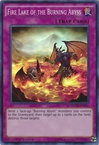 Fire Lake of the Burning Abyss NECH-EN086