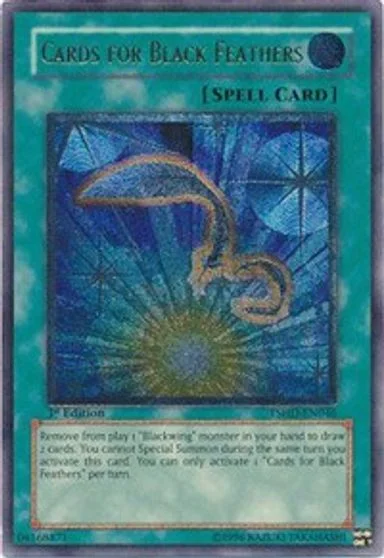 Cards for Black Feathers TSHD-EN046