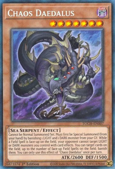 Chaos Daedalus [Collector's Rare 1st Edition] TOCH-EN007