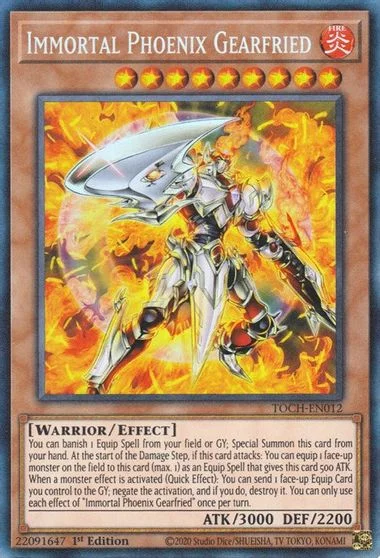 Immortal Phoenix Gearfried [Collector's Rare] TOCH-EN012
